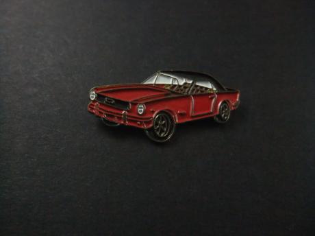 Ford Mustang Cabriolet 1968 289cu V8, rood